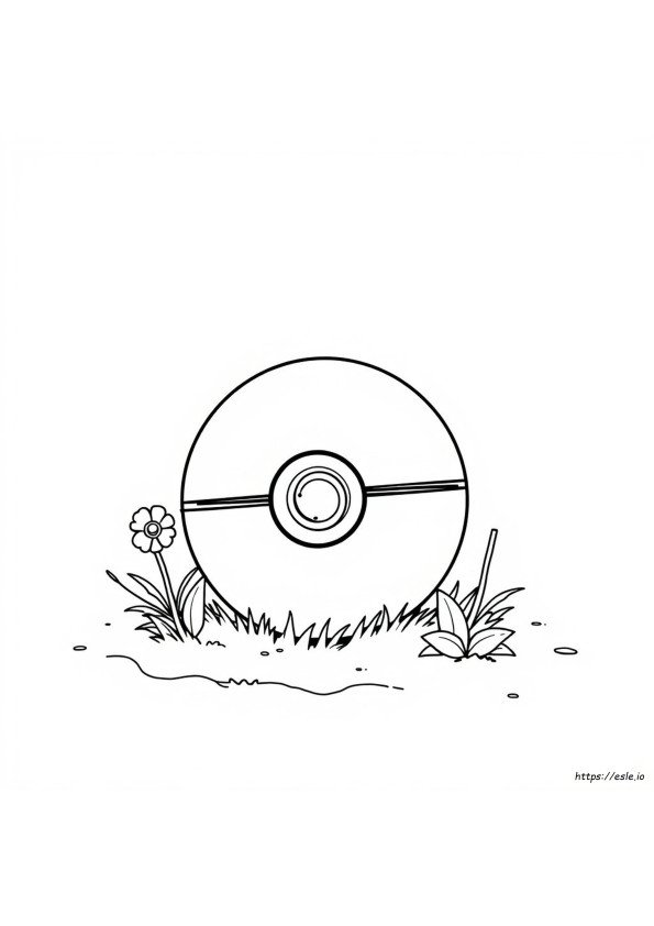 Kolorowanka Pokeball