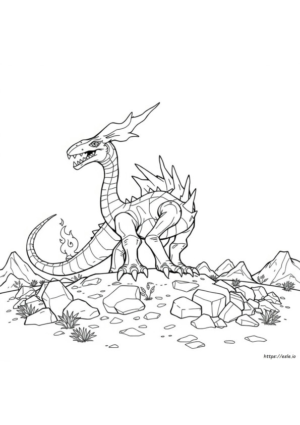 Gigantamax Centiskorch Coloring Page