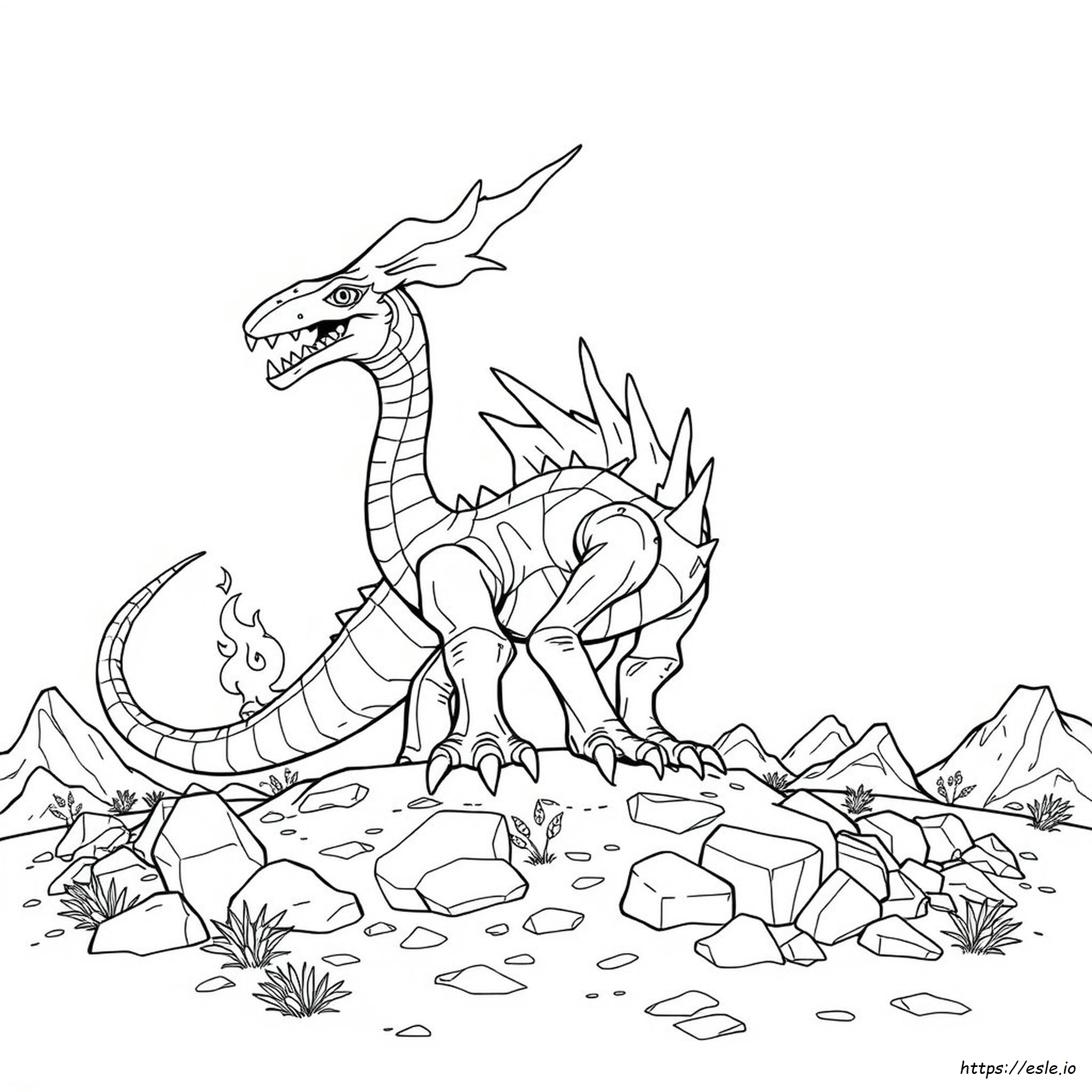 Coloriage Gigamax Scolocendre