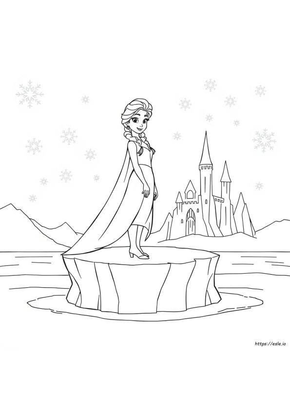 Colouring Pages Of Elsa