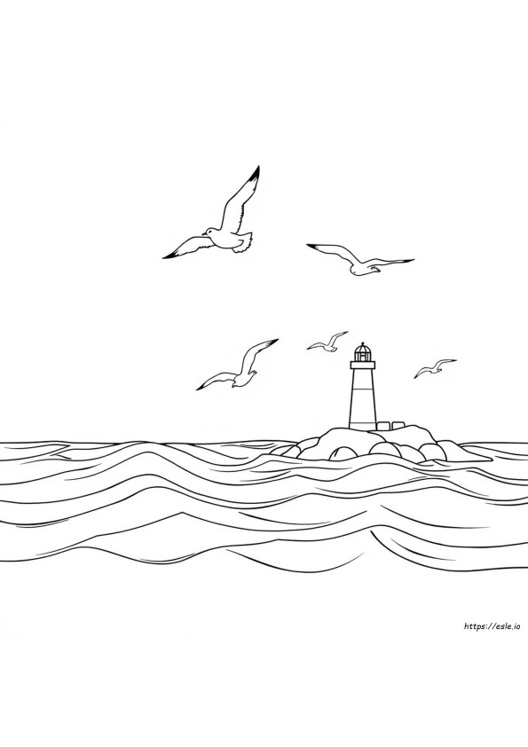 Ocean Coloring Book