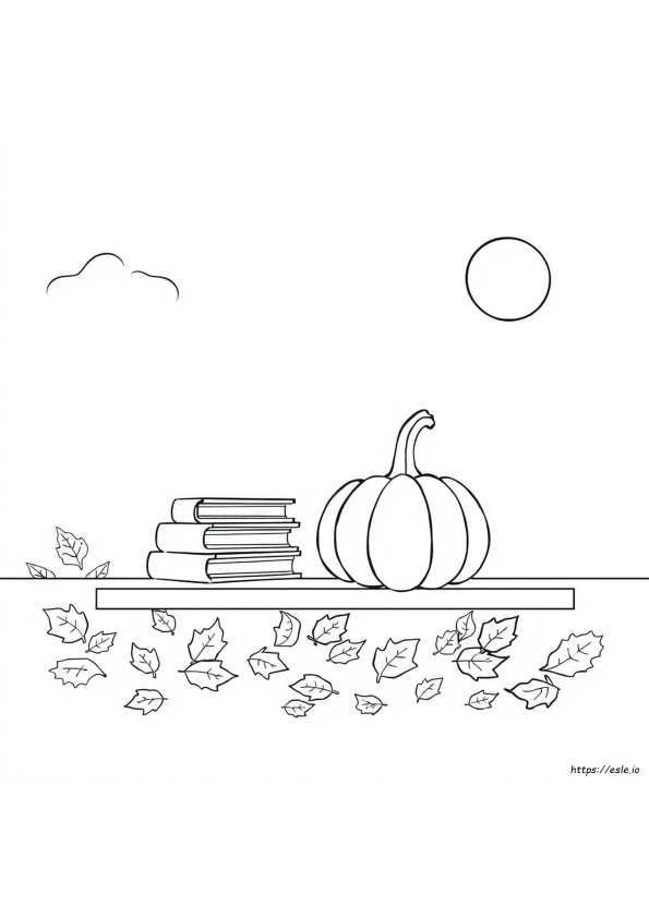 Herbstferien Ausmalbilder