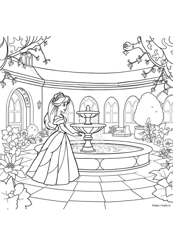 Disney Princess Coloring Printable