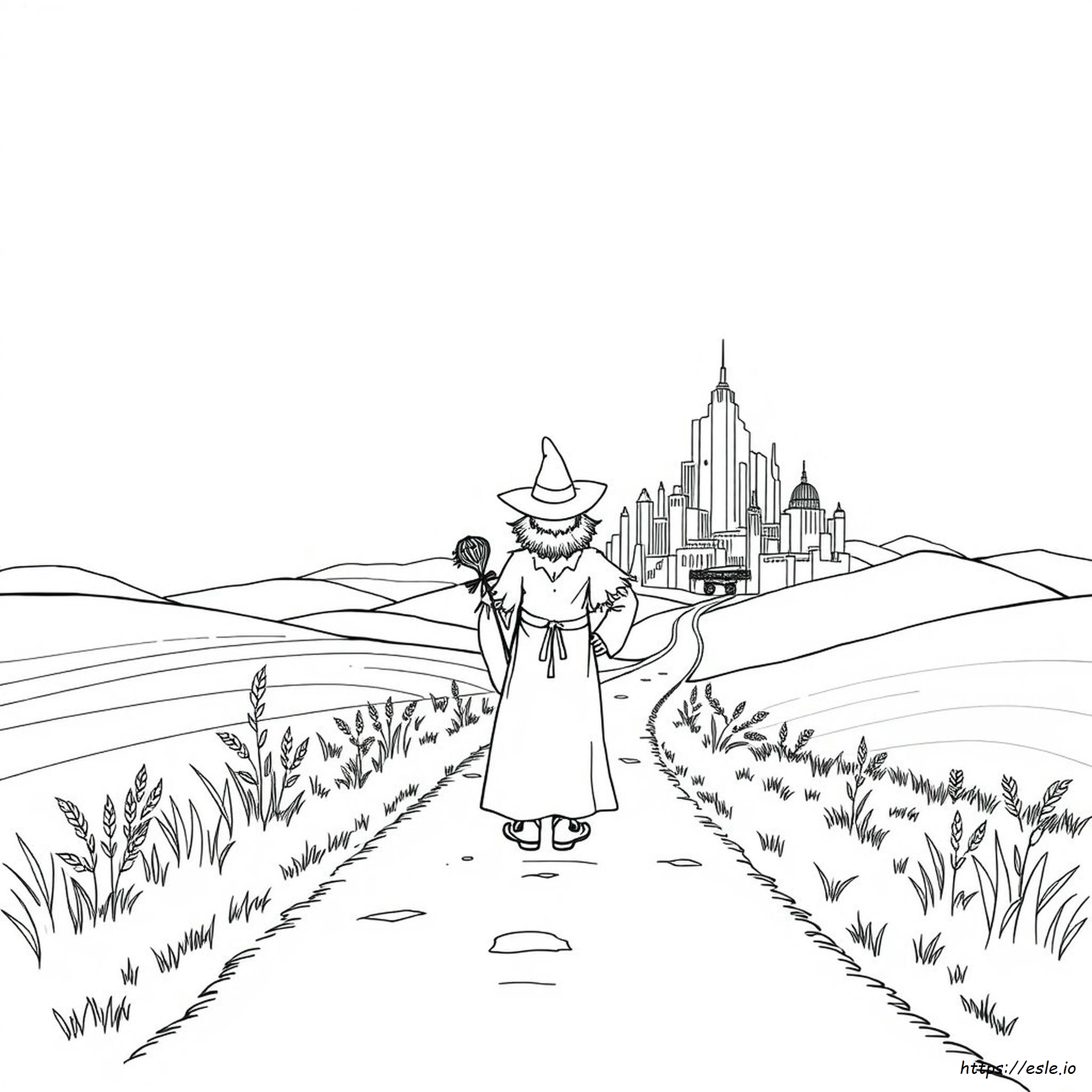 Wizard Of Oz Colouring