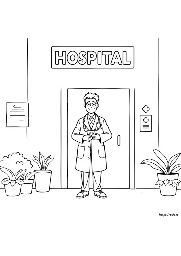 Dokter Kleurplaten