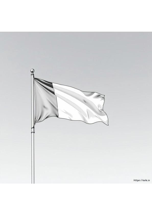 Bendera Irlandia Gambar Mewarnai