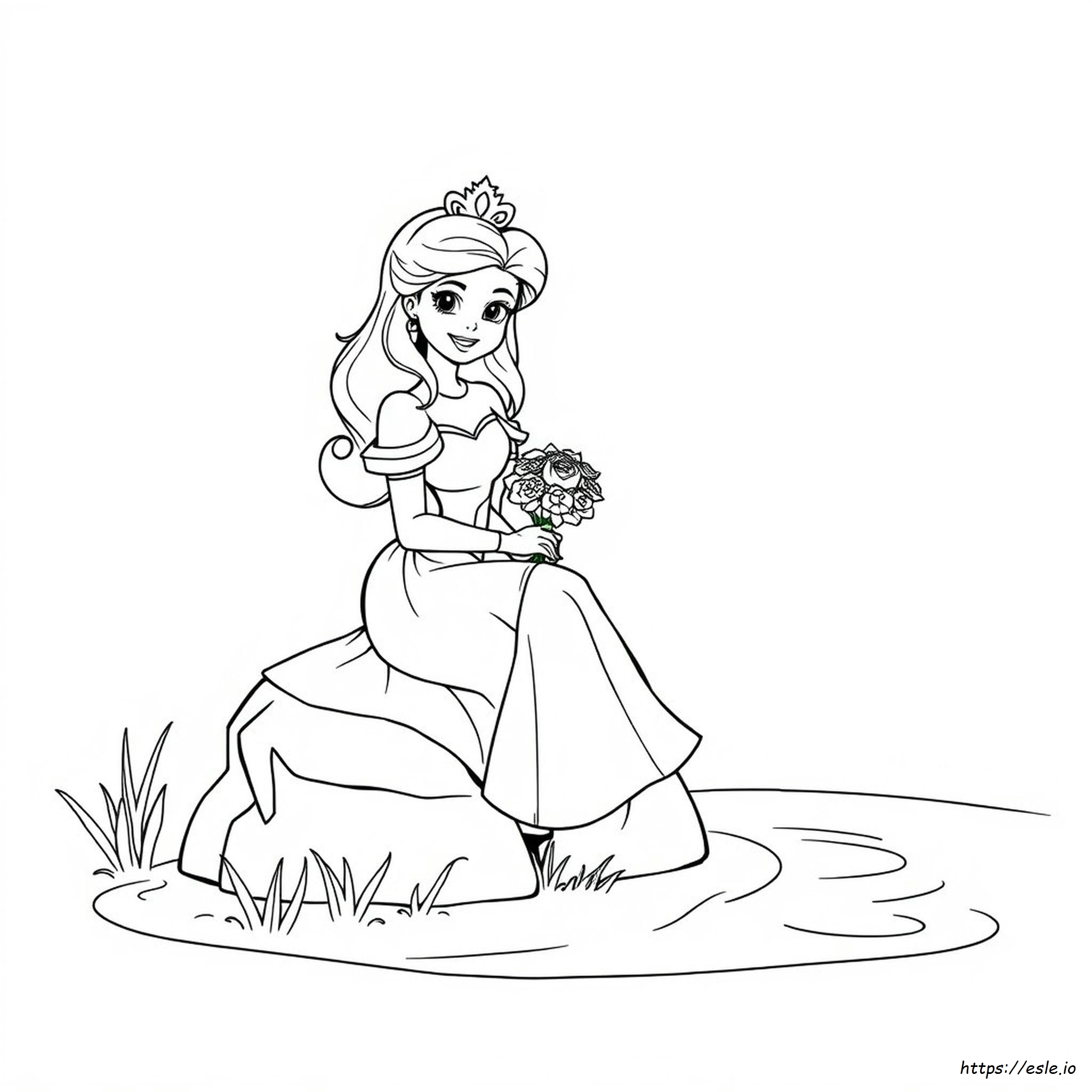 Gambar Mewarnai Putri - Gratis Untuk Dicetak