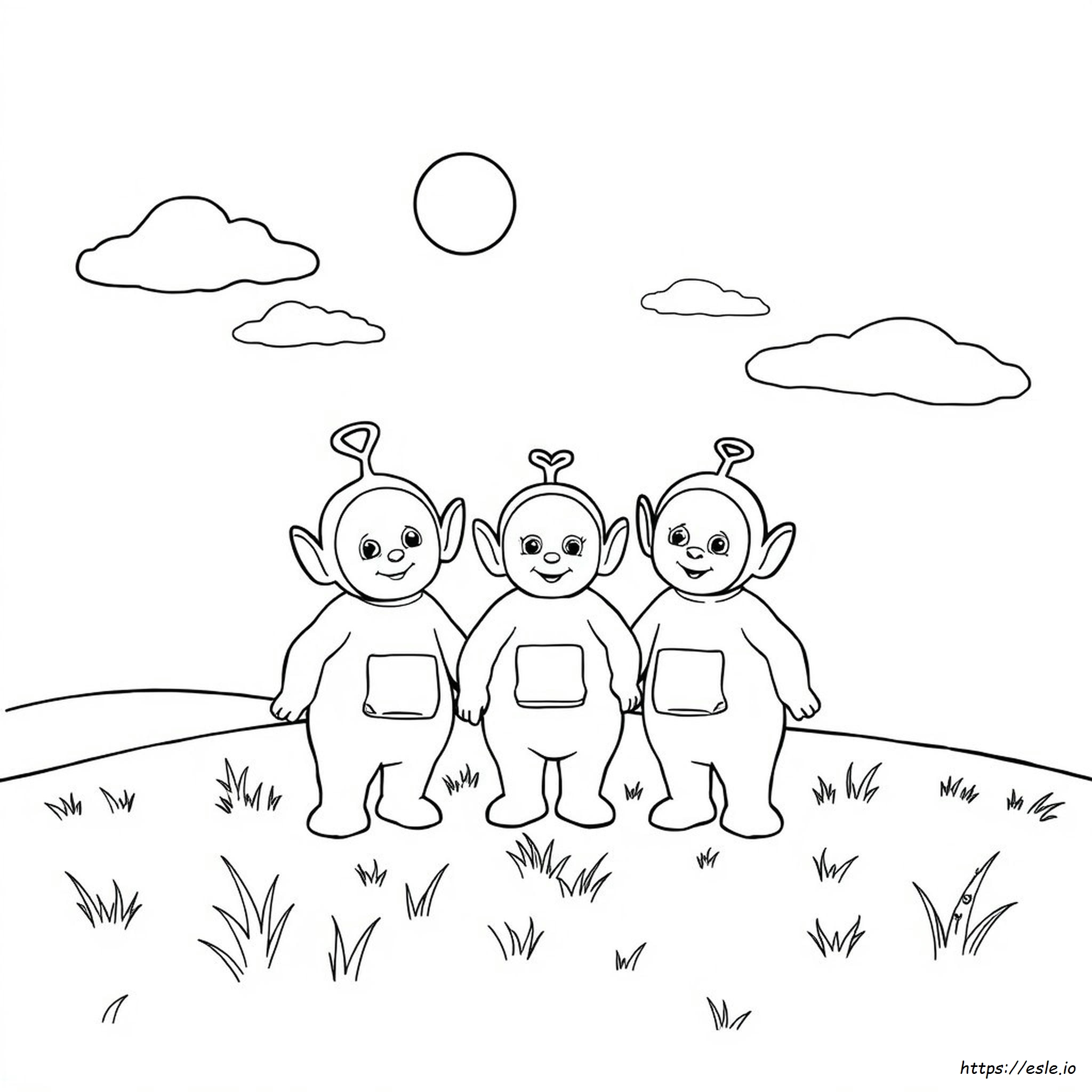 Teletubbies Ausmalbilder Kostenlos