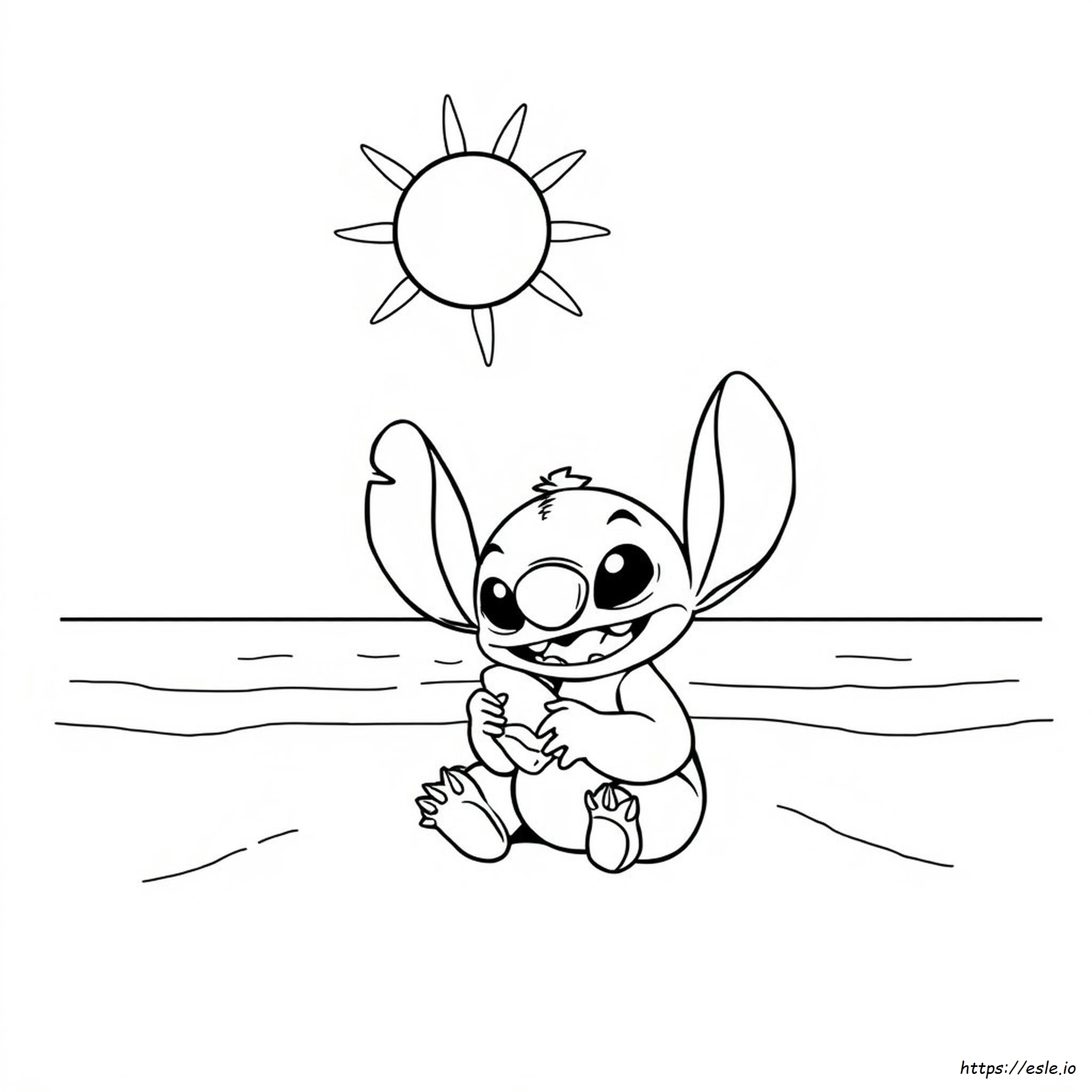 Stitch Colouring Pages To Print
