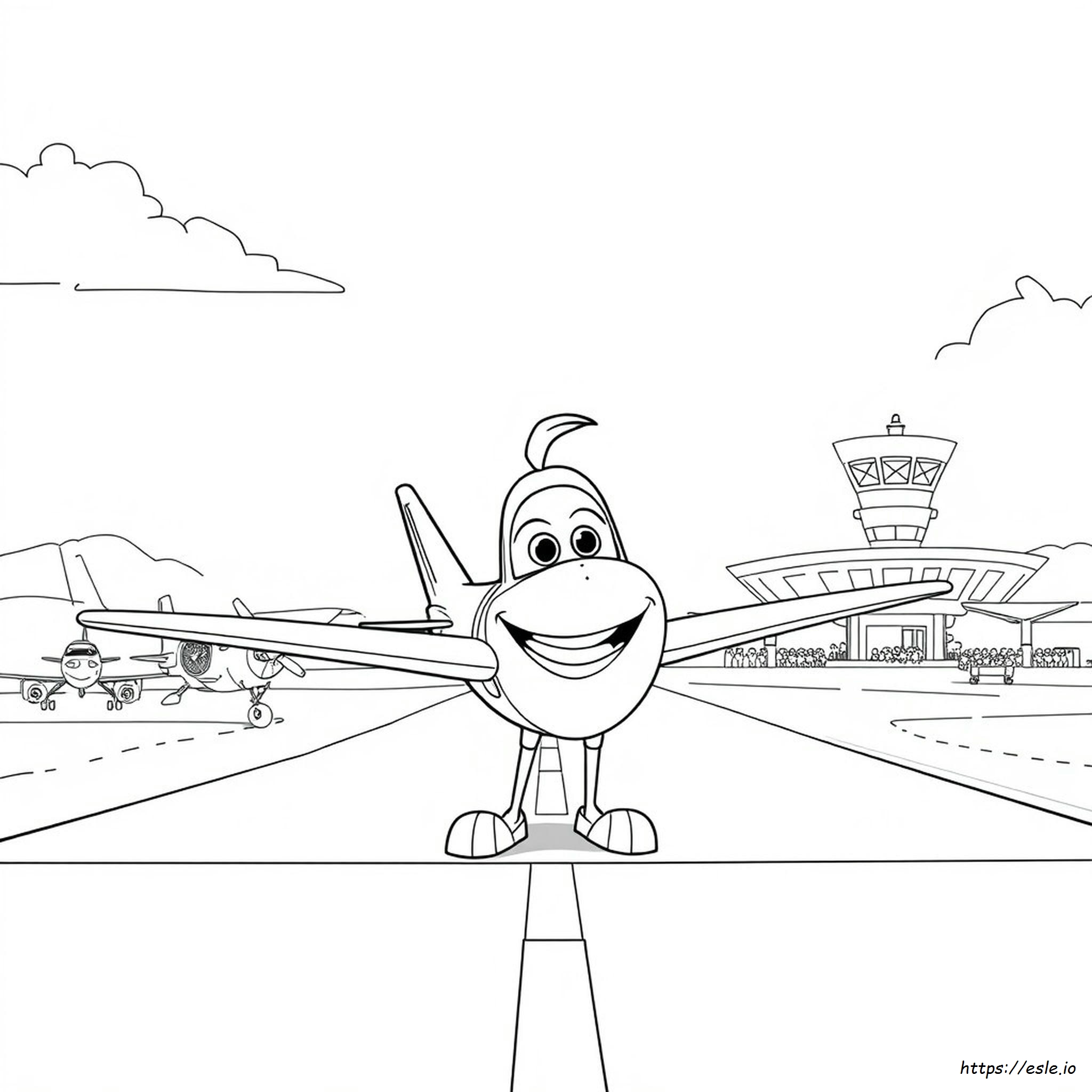 Disney Planes Dusty Coloring Pages