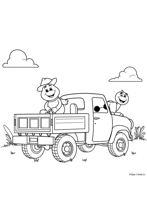Lotso Colouring Pages
