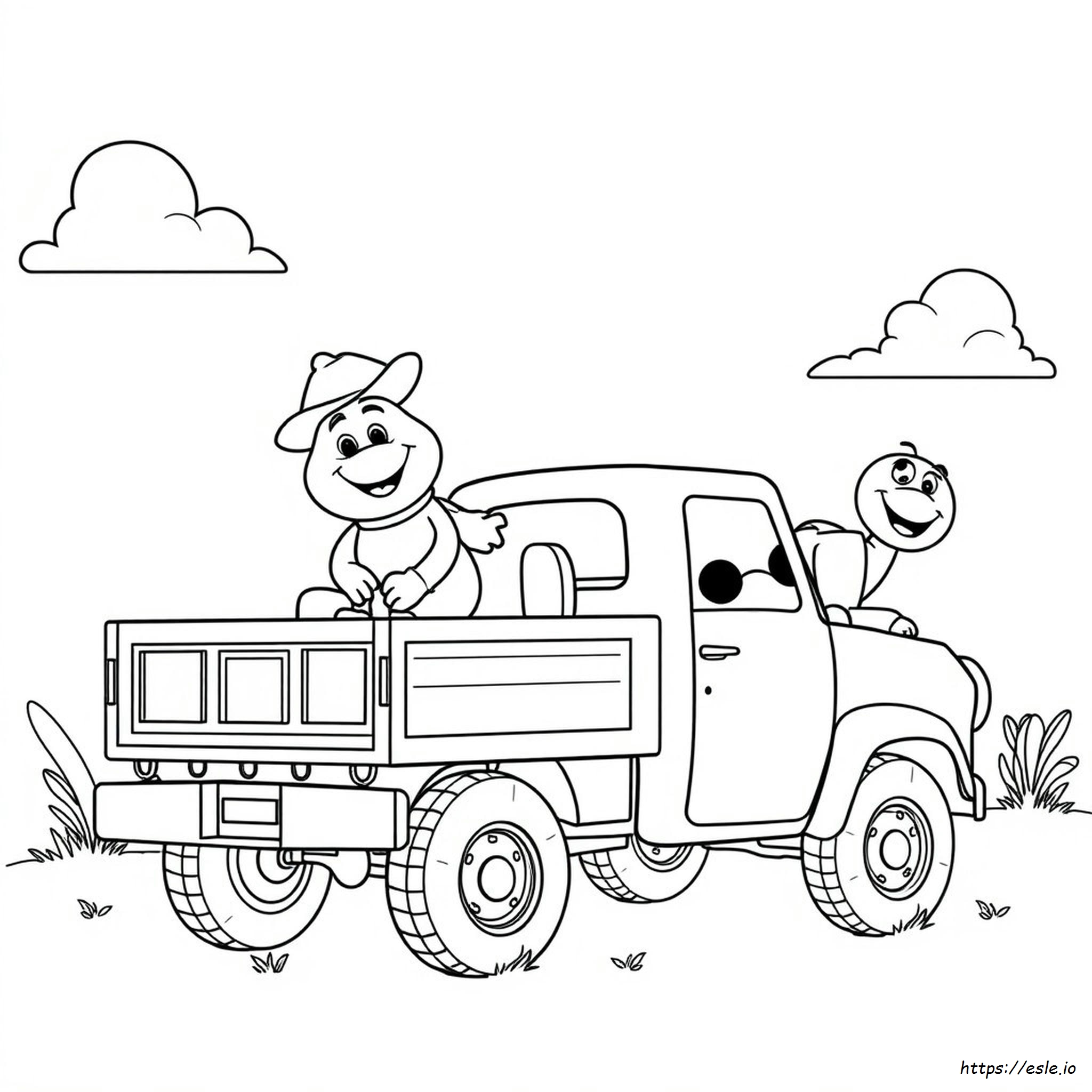Lotso Halaman Mewarnai