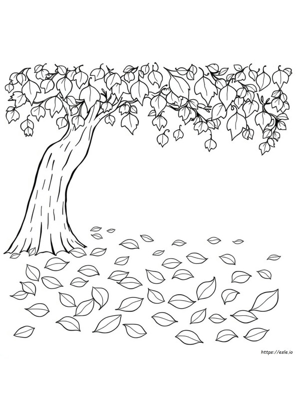 Free Leaf Coloring Pages To Print