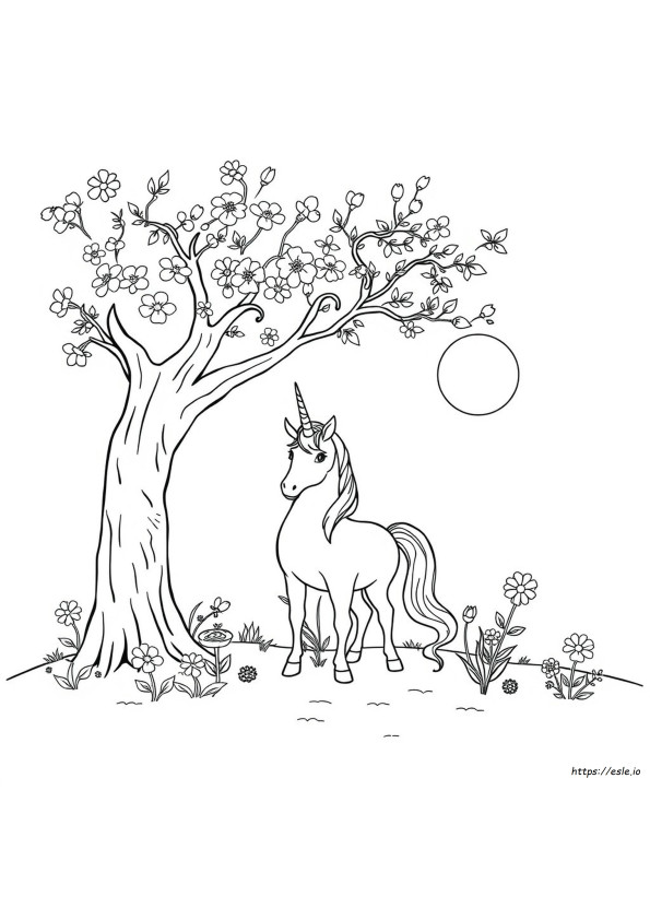 Unicorns Colouring