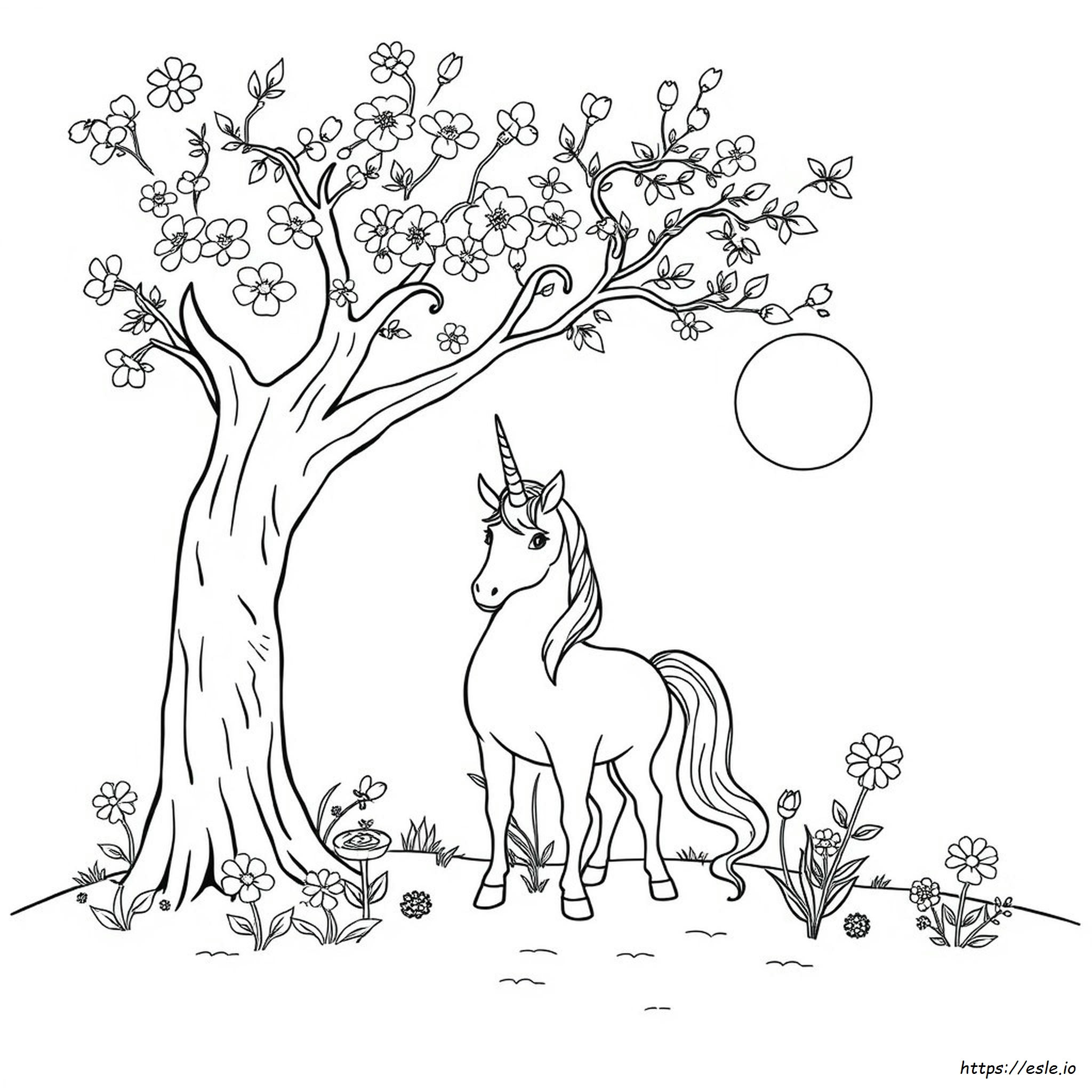 Coloriage Licornes à Imprimer Gratuit