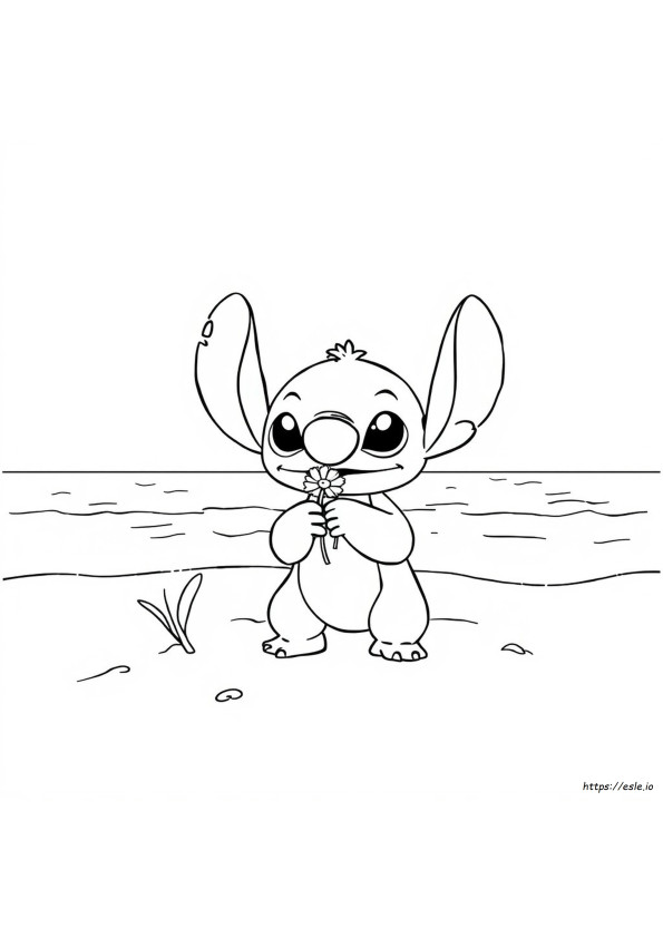 Coloring Colorat Stitch Desene