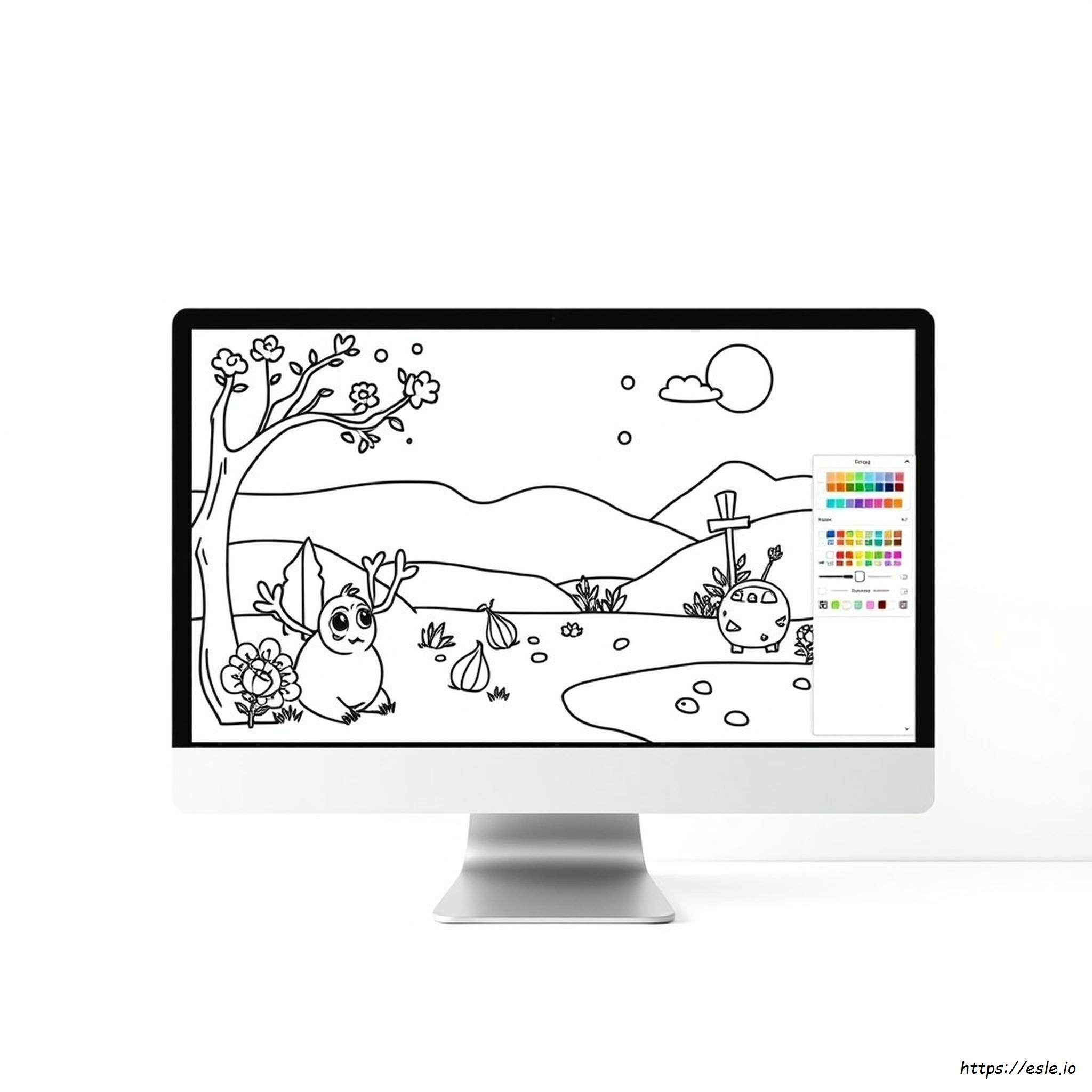 Gambar Mewarnai Ekstensi Chrome Pemilih Warna Halaman