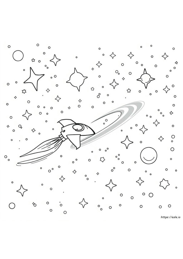 Universe Coloring Sheet