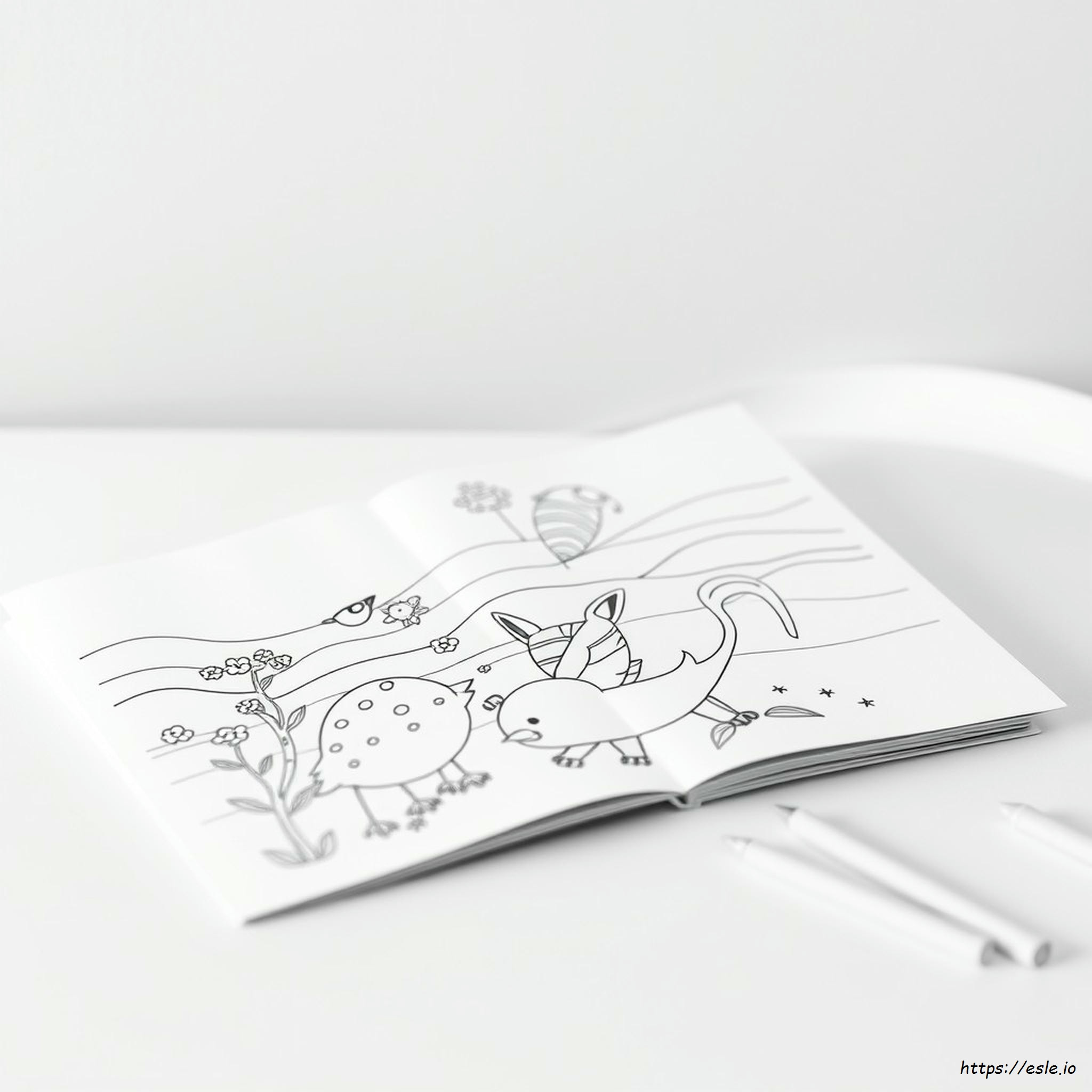 Cardstock Coloring Books