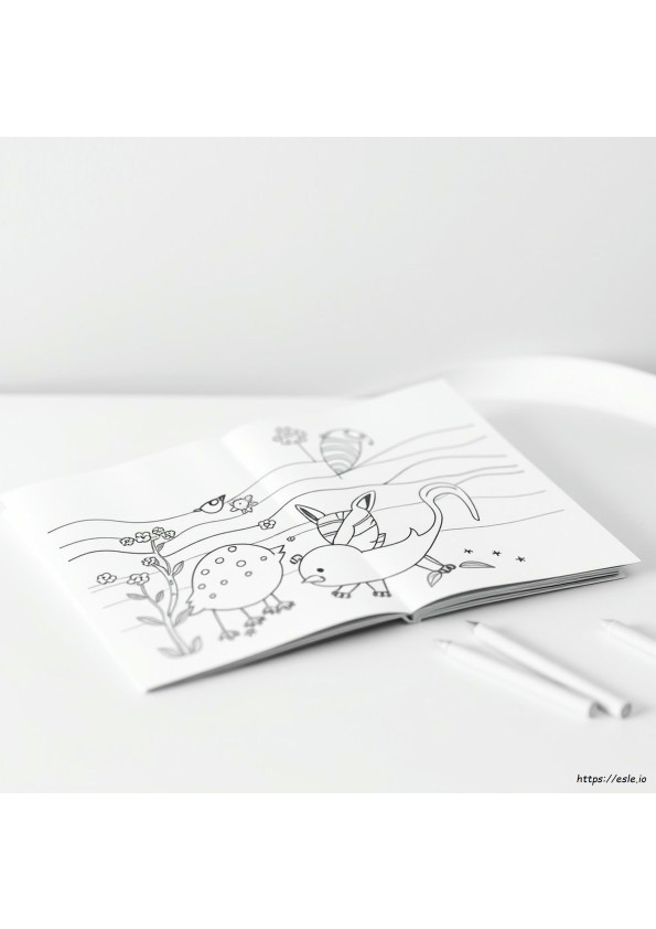 Cardstock Coloring Books