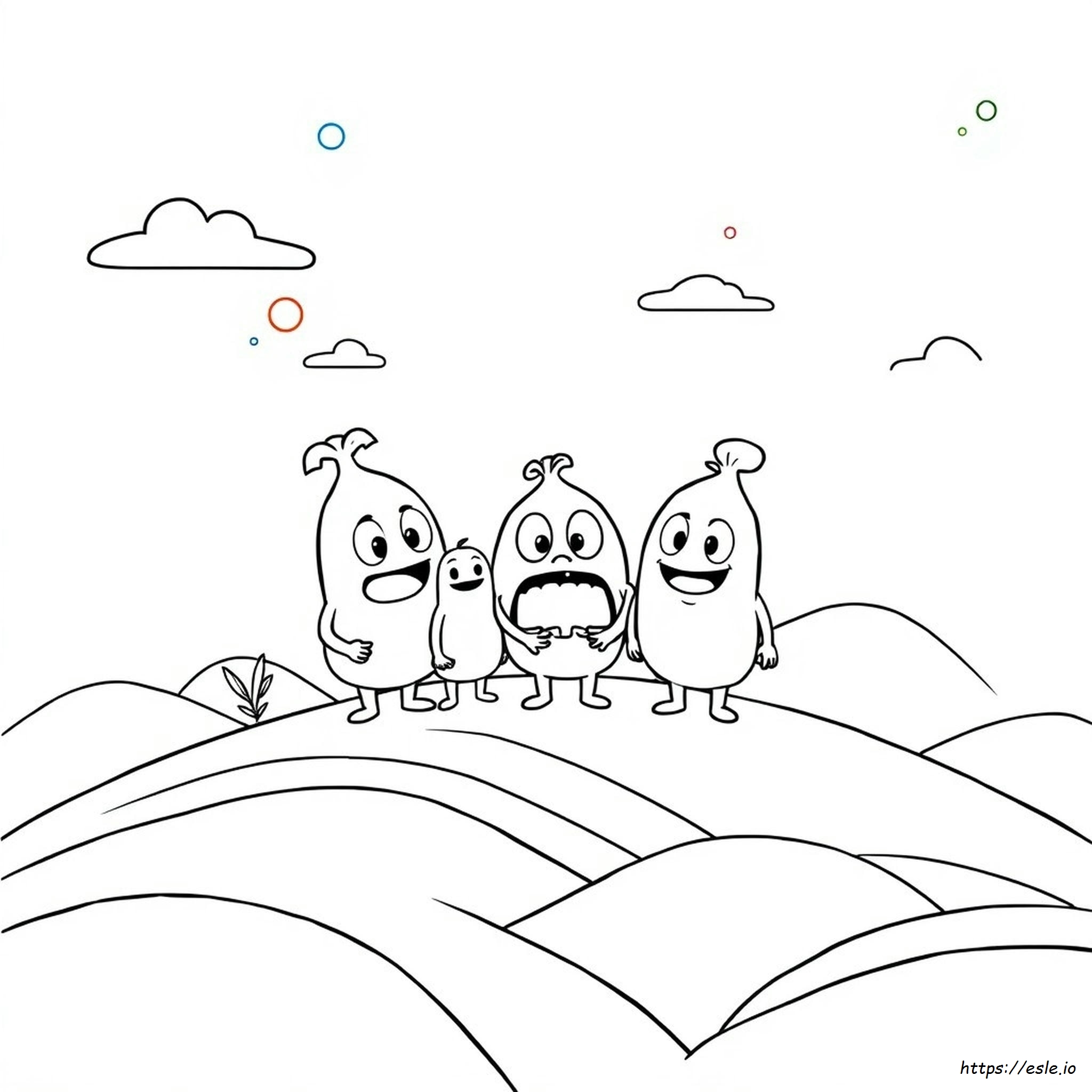 Oddbods Kolorowanki Do Druku