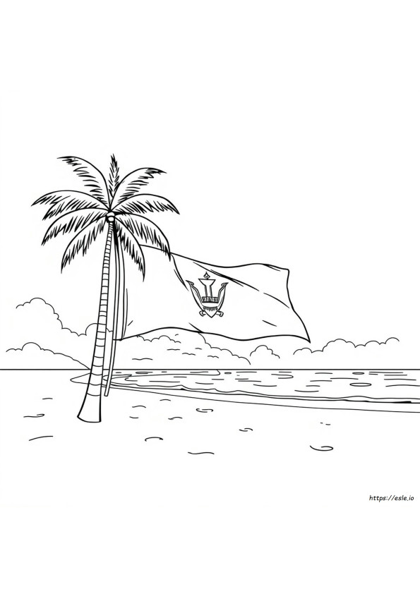 Disegni Delle Barbados Da Colorare
