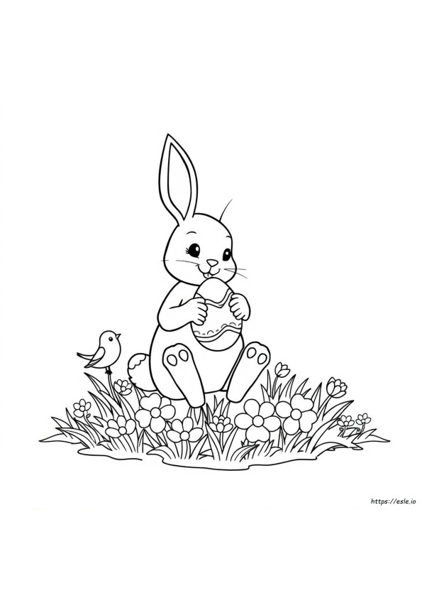 Páginas Para Colorear De Pascua Para Preescolares
