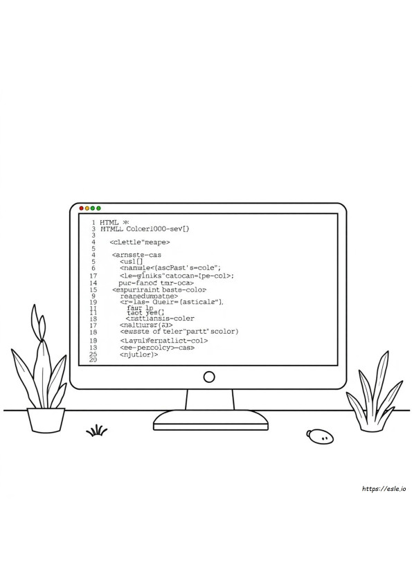 Pagina Css Da Colorare