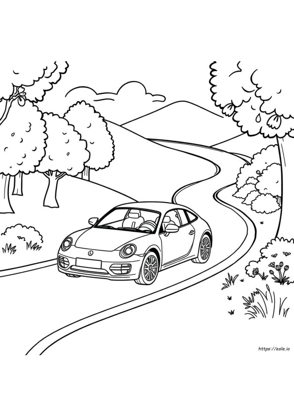 Car Pdf Coloring