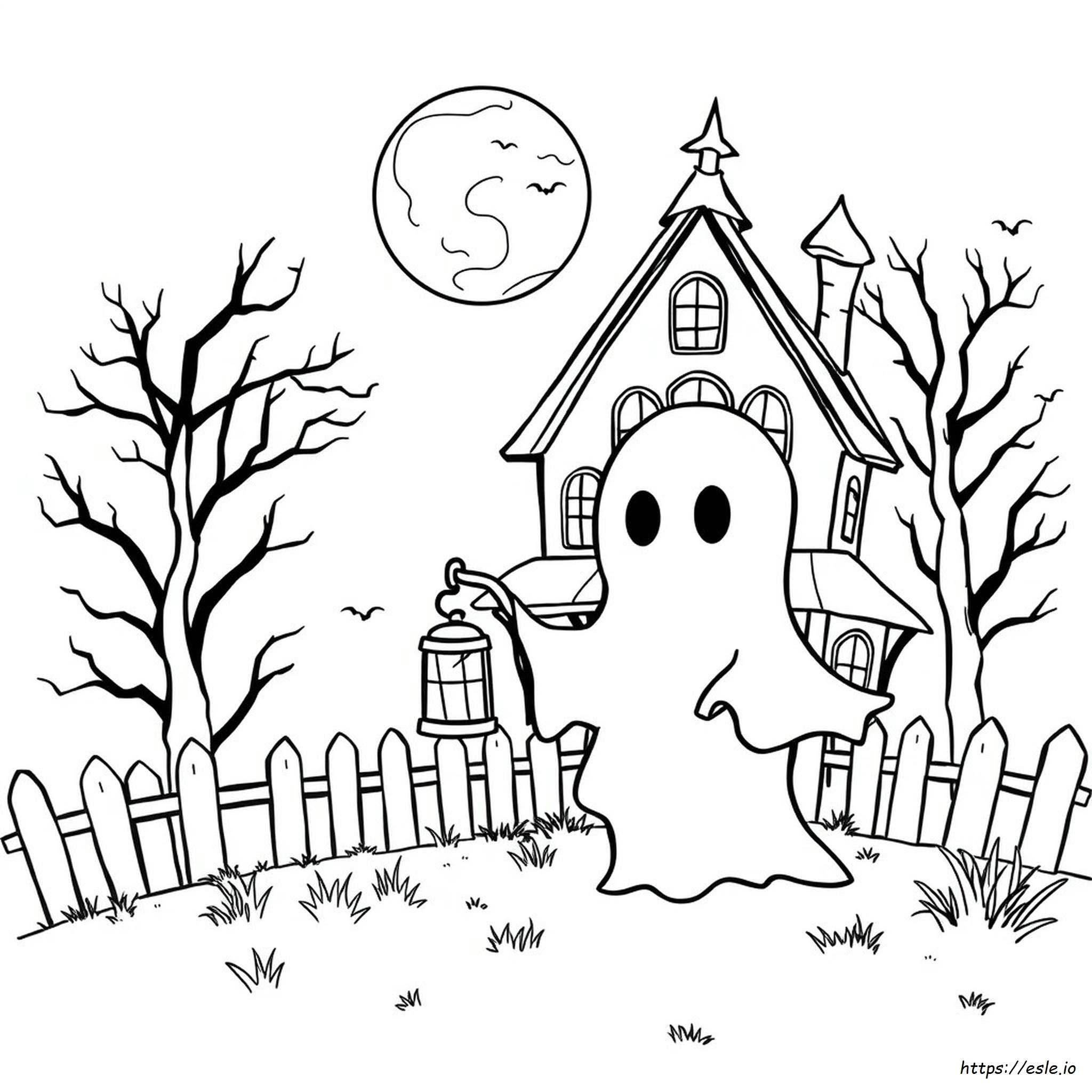 Spooky Cutie Coloring Pages Printable