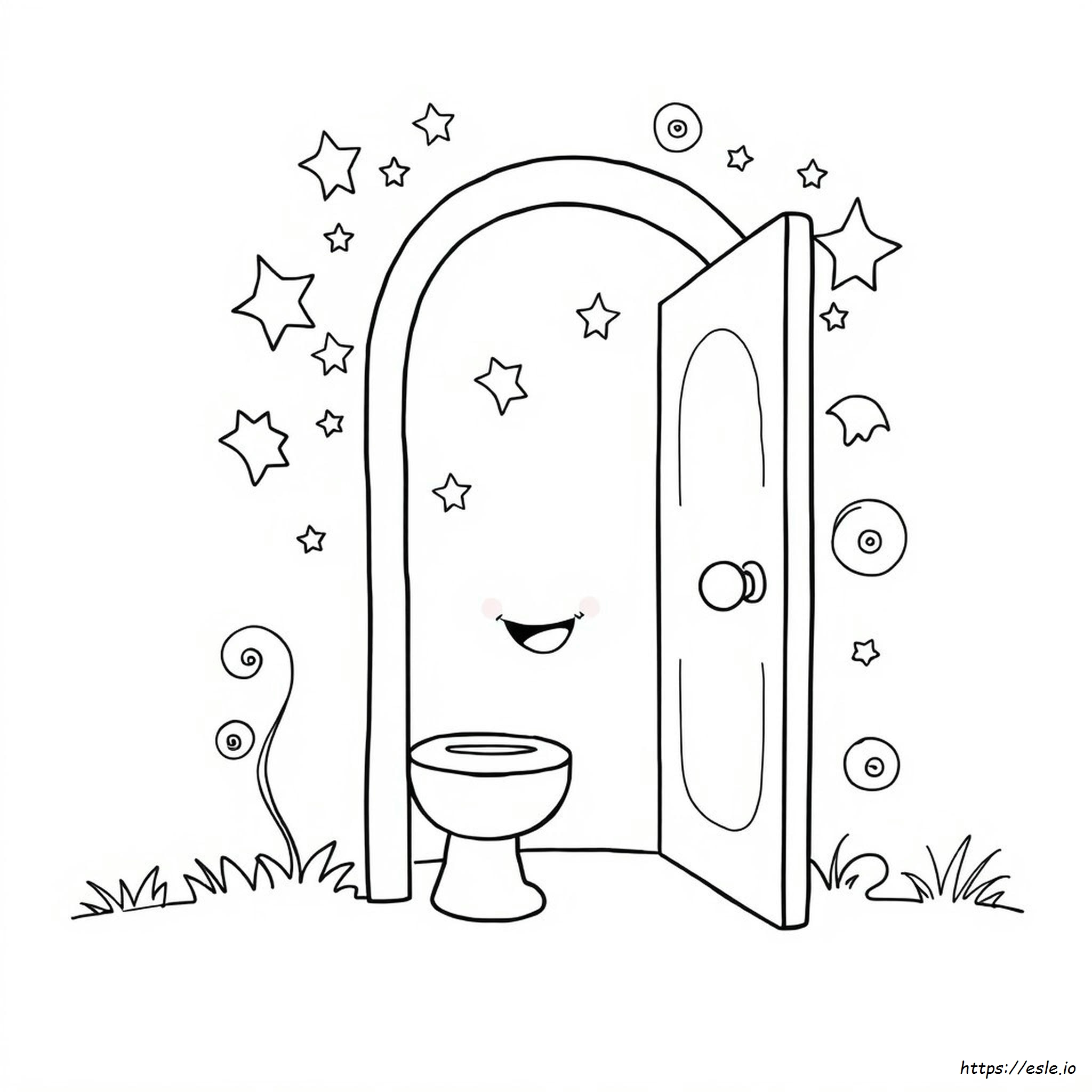 Coloring Page Skibidi Toilet Da Colorare
