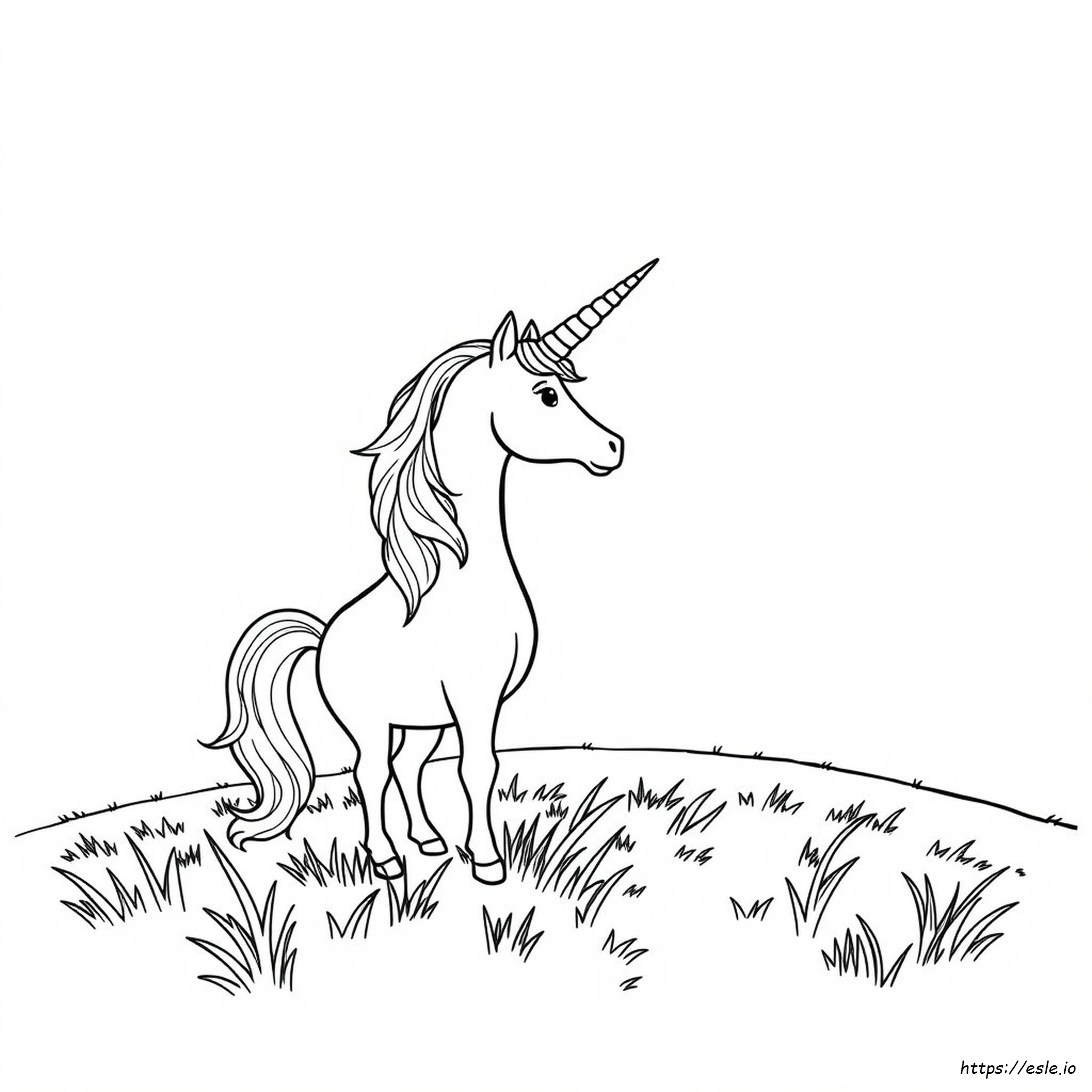 Einhornkopf Ausmalbild Zum Ausdrucken