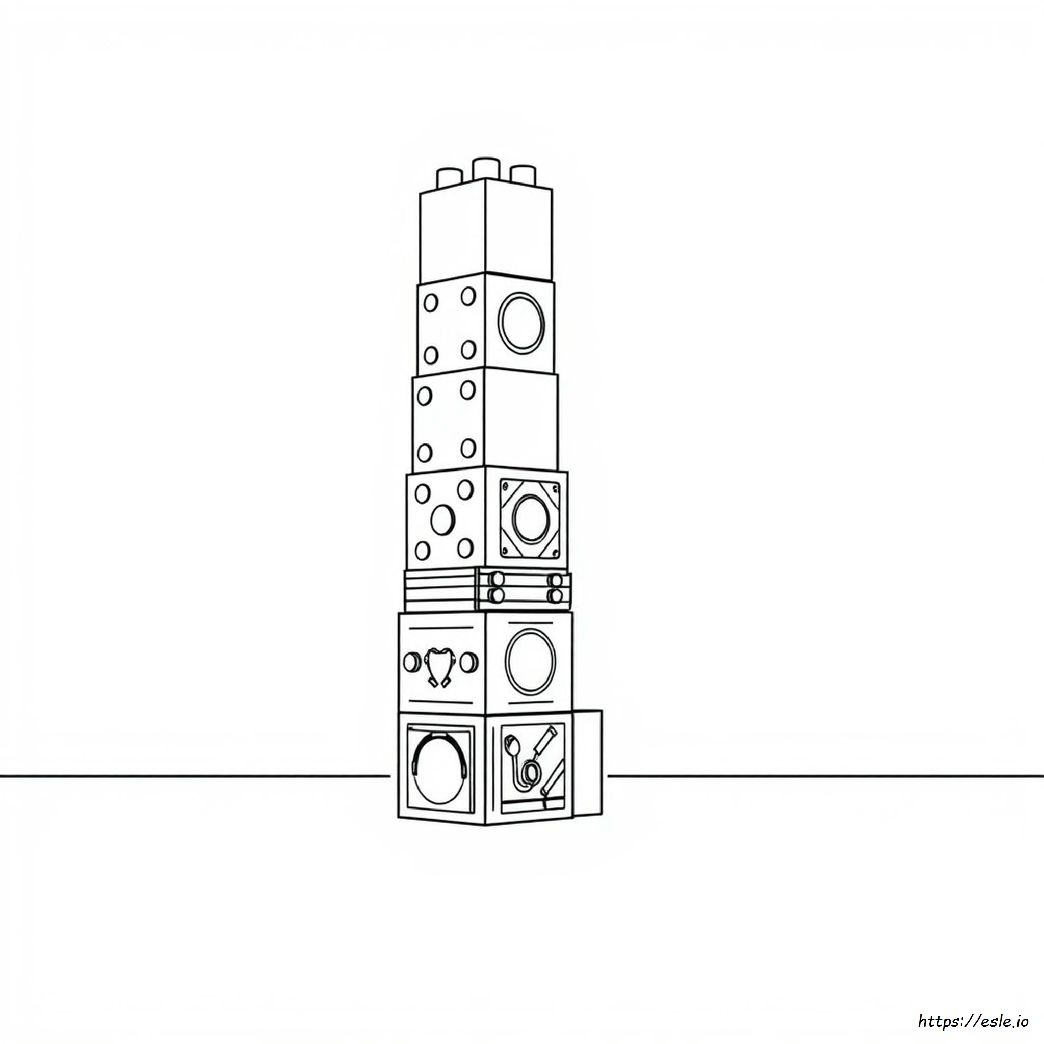 Disegni Da Colorare Set Lego