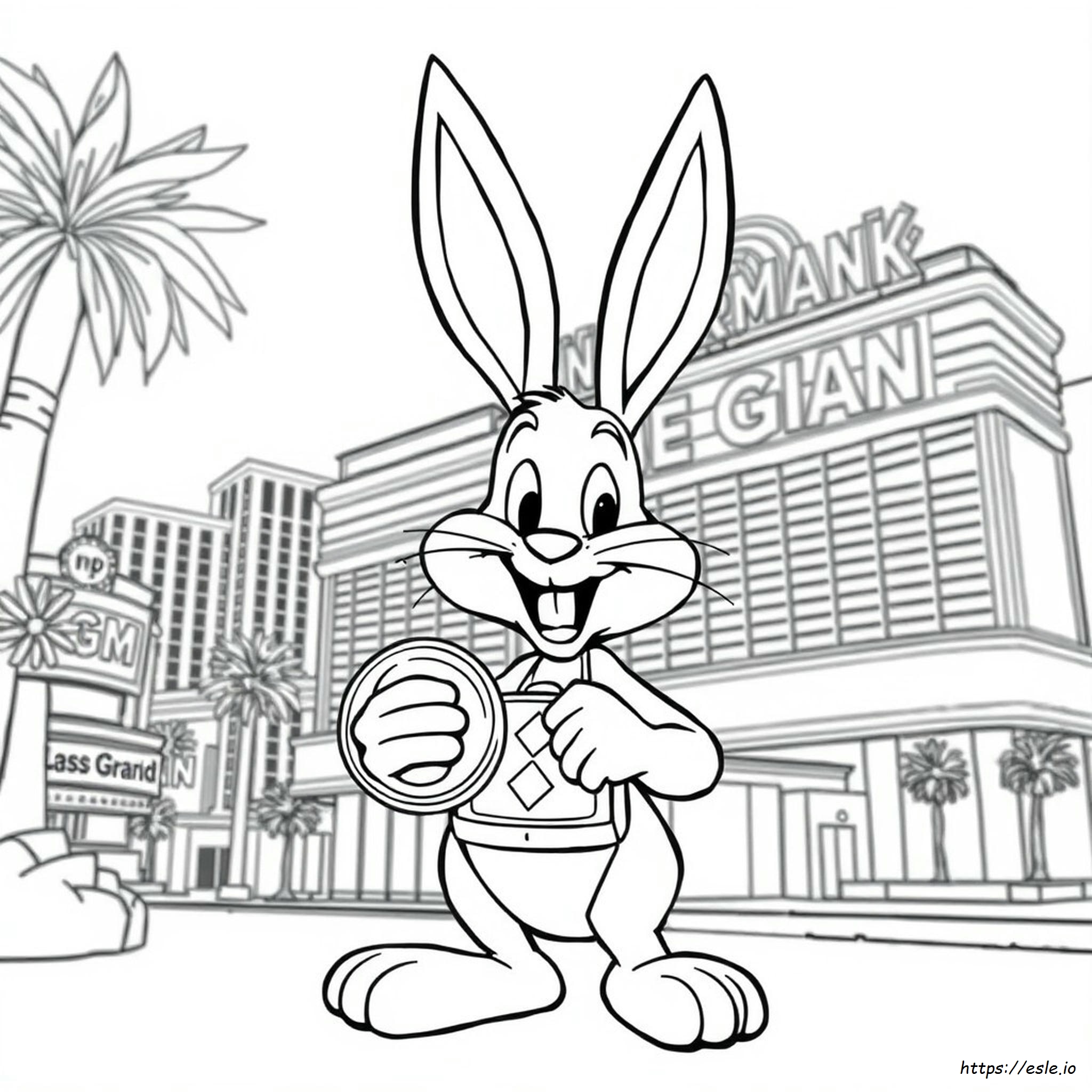 Pagini De Colorat Cu Las Vegas