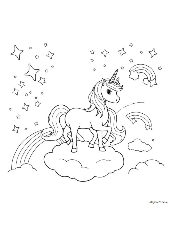 Alicorn Coloring Pages Printable