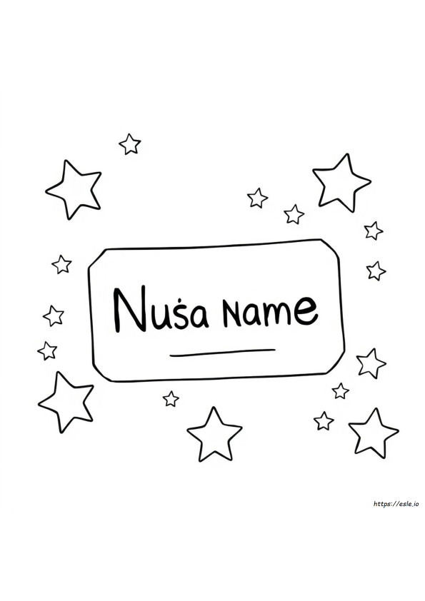 Customizable Free Printable Name Coloring Pages