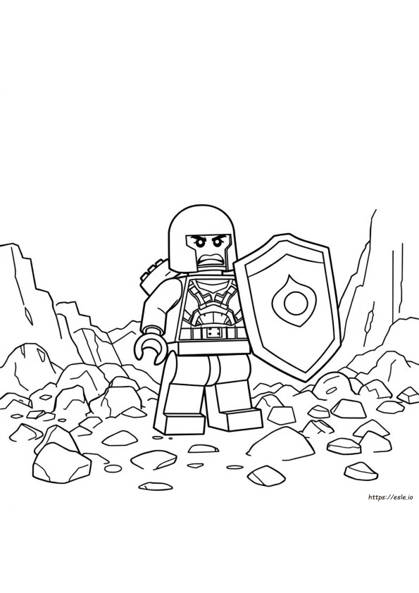 Lego Carnage Coloring Pages