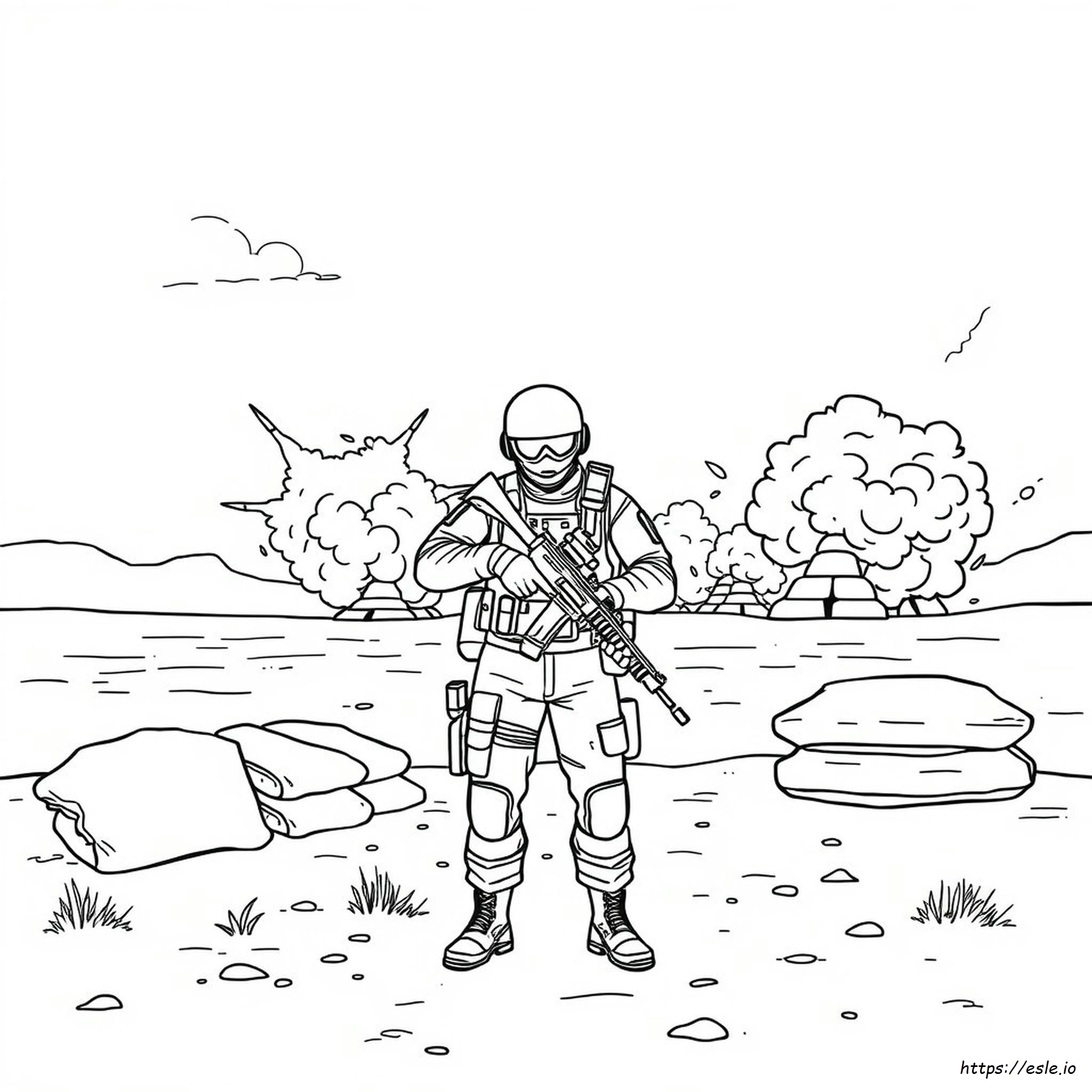 Call Of Duty 4 Ausmalbilder