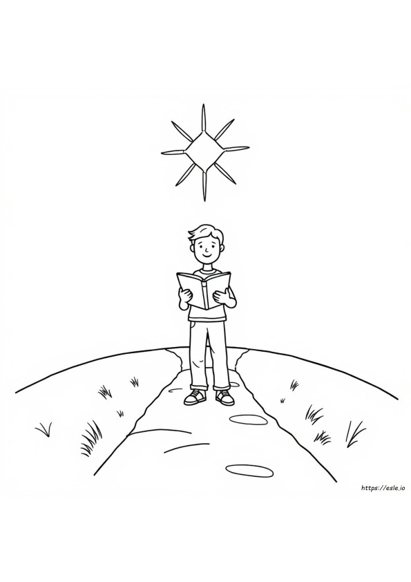 God Has A Plan For Me Coloring Page