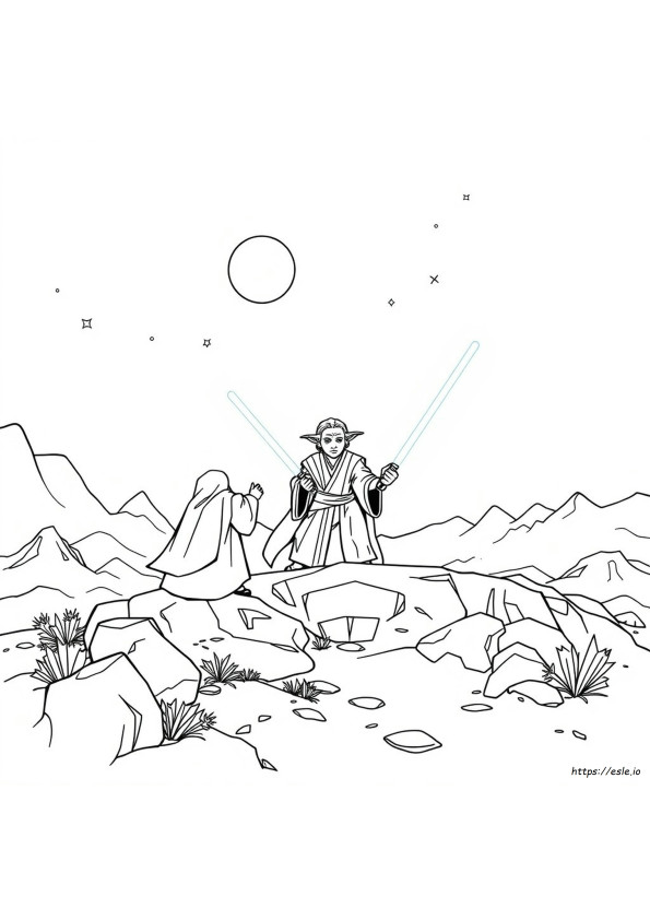 Yazdırılabilir Ücretsiz Star Wars Boyama Sayfaları