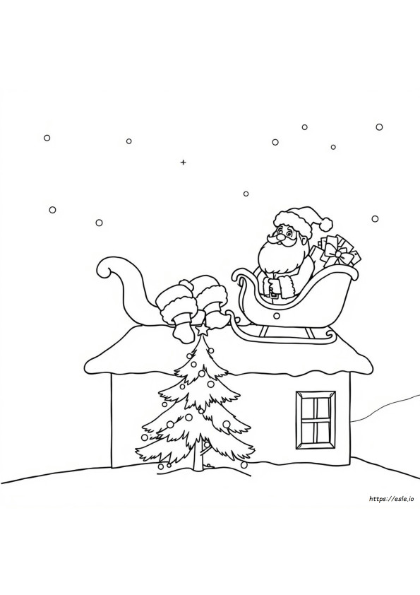 Dear Santa Coloring Pages