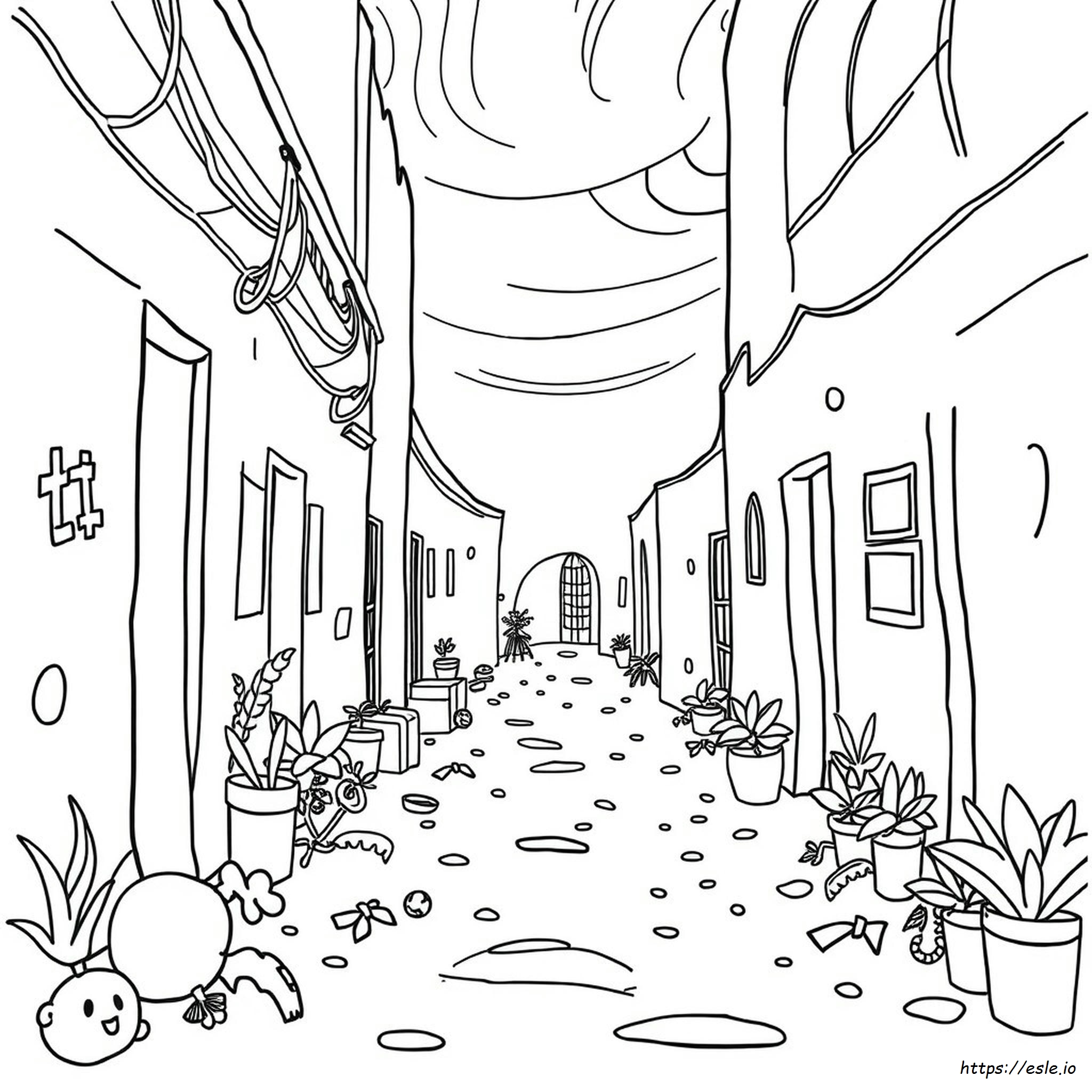 Coloriages Gratuits Doodle Art Alley