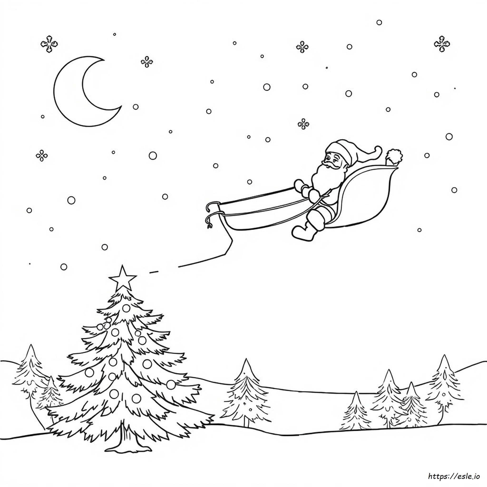 Malam Sebelum Natal Gambar Mewarnai - PDF