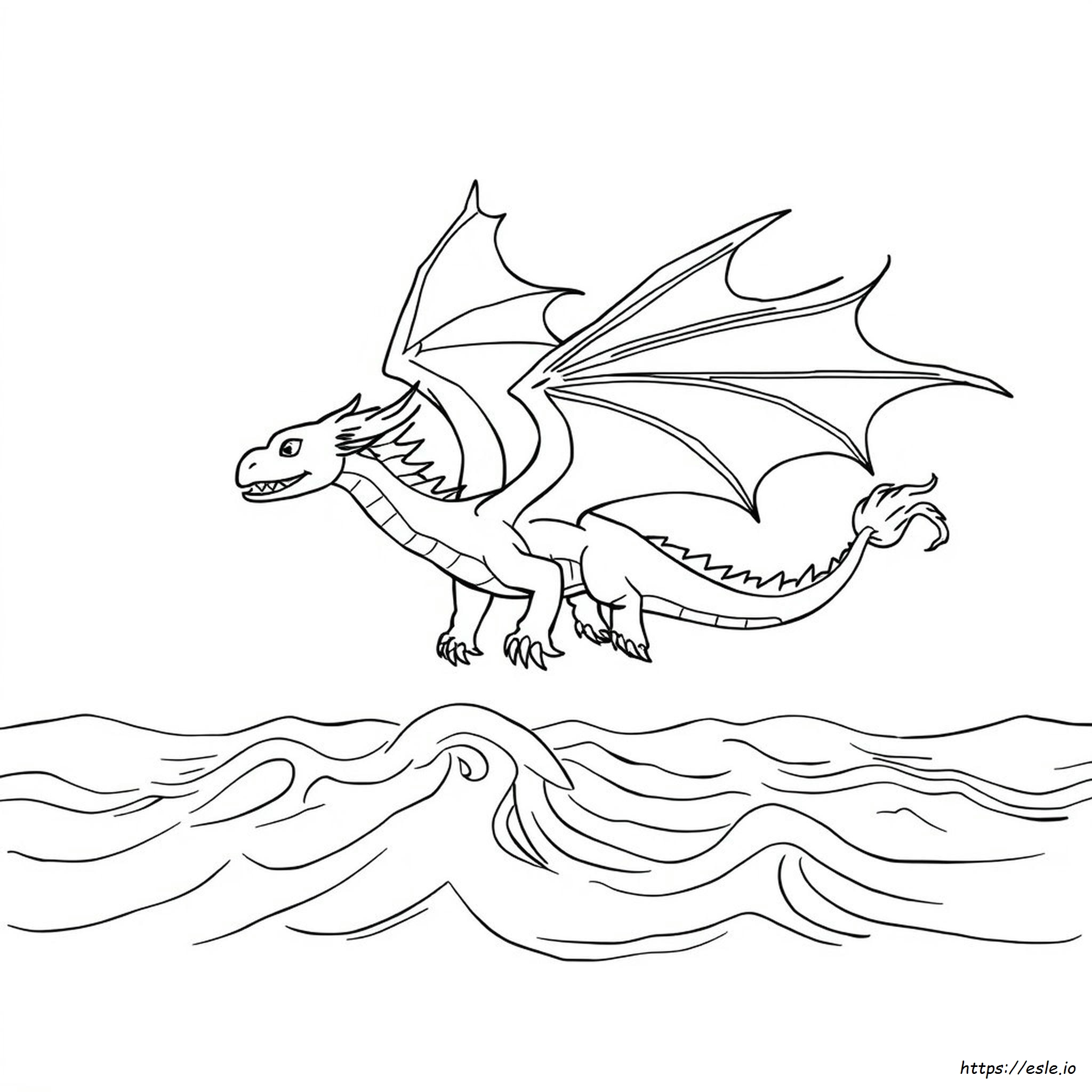 Seawing Wings Of Fire Dragon Coloring Pages