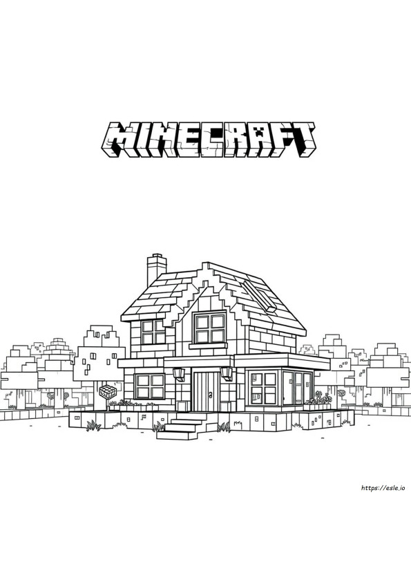 Crafty Minecraft Coloring Pages