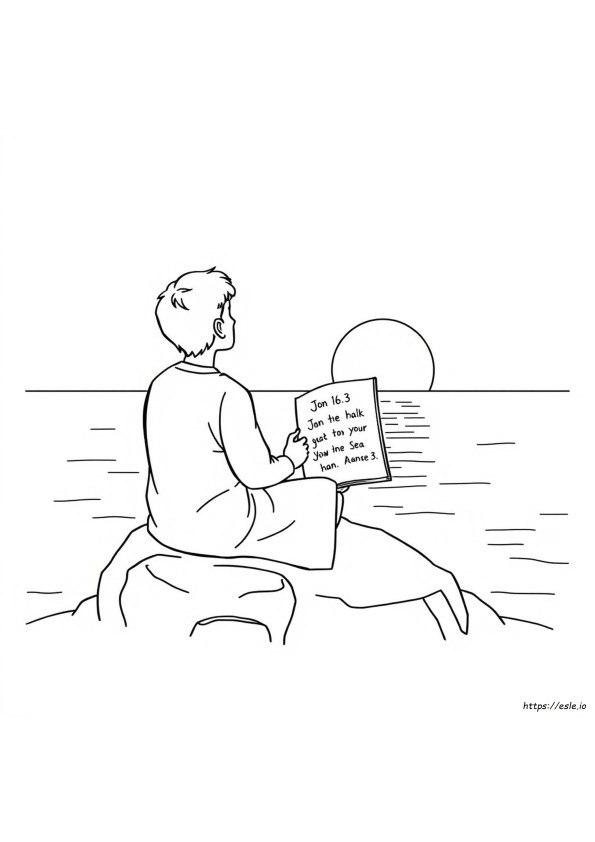John 16:33 Coloring Pages