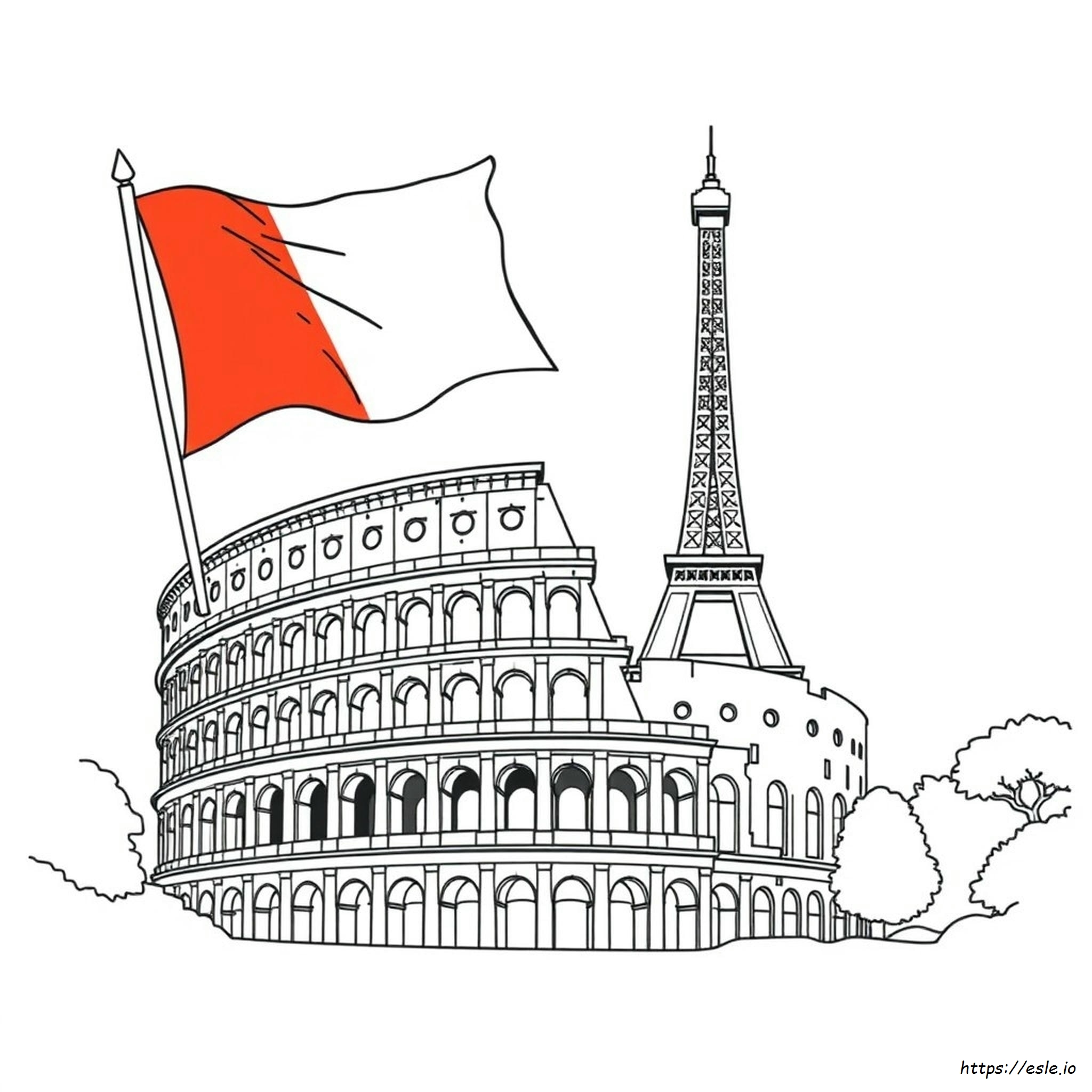 Coloring Pages For Italy