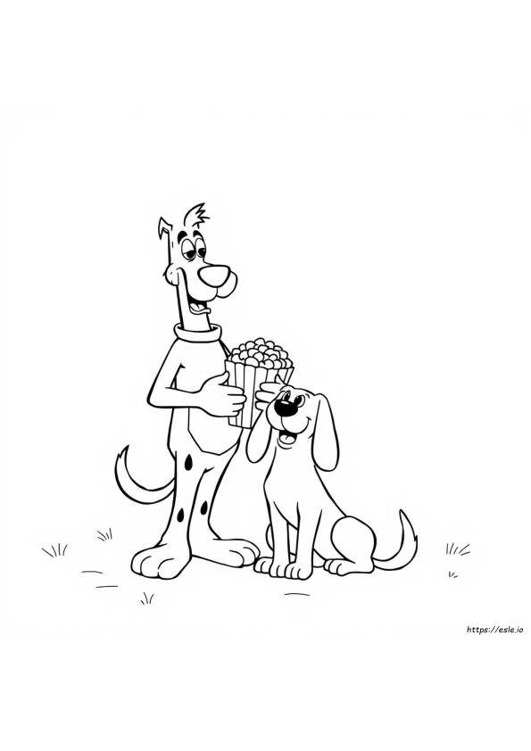 Shaggy Coloring Page