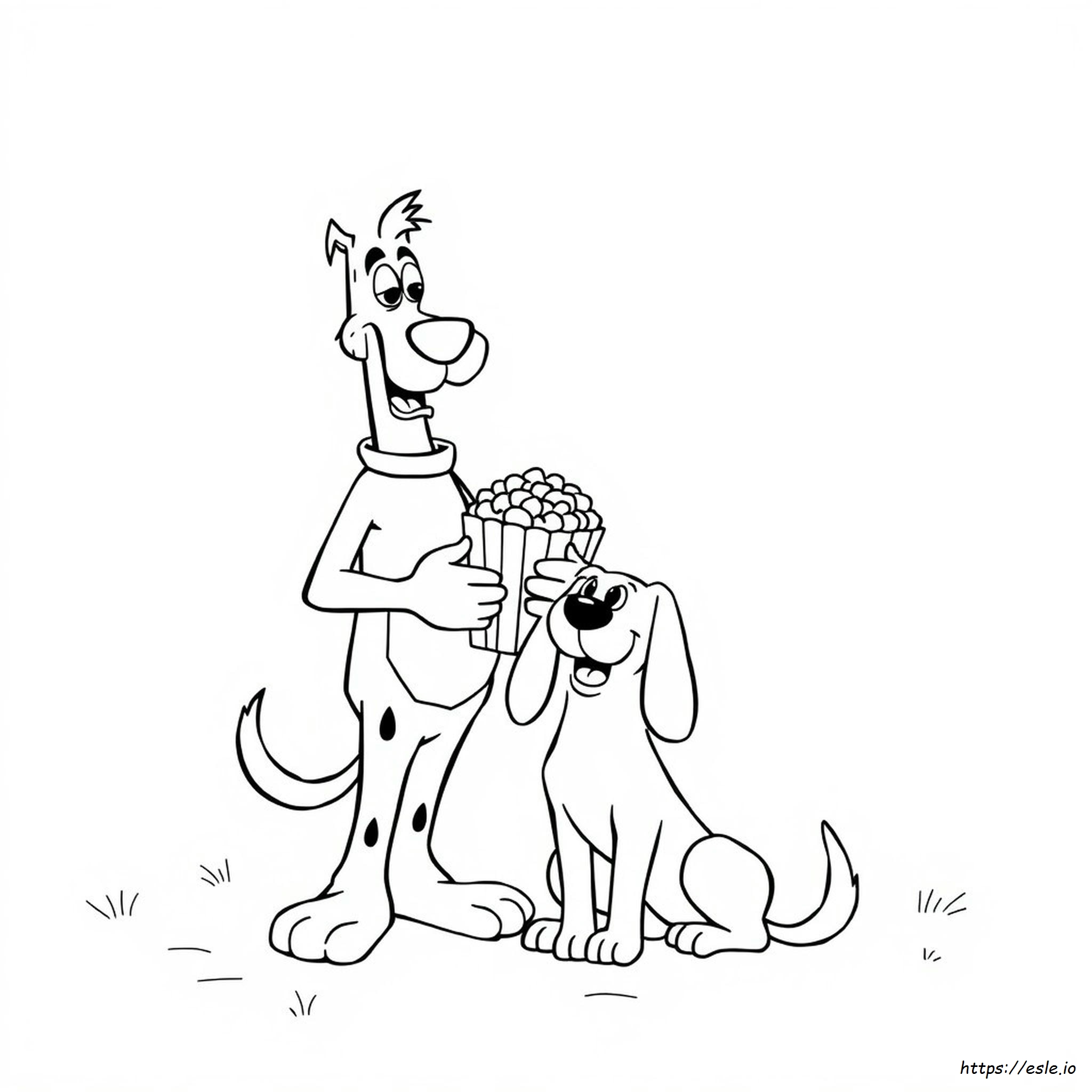 Shaggy Coloring Page - Free Printable
