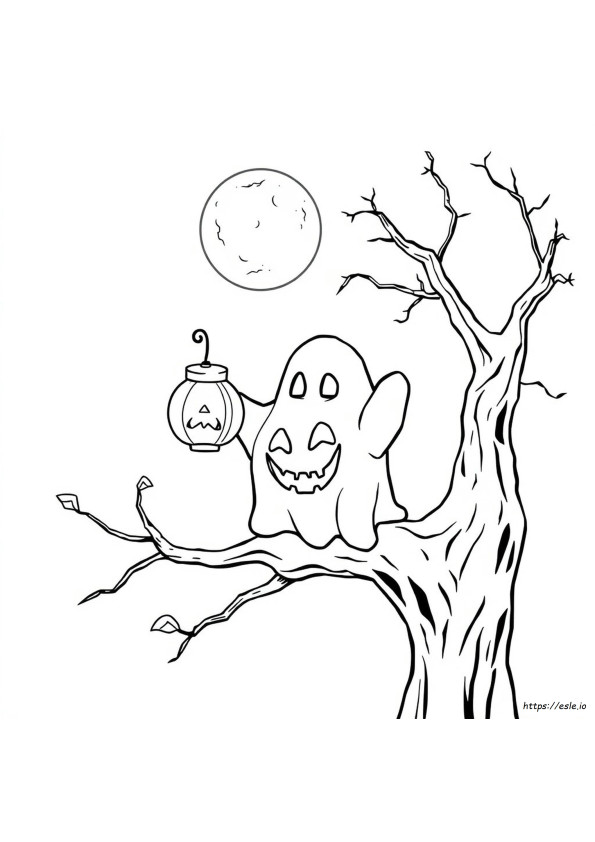 Pagini De Colorat De Halloween